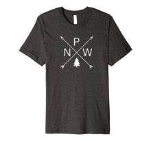 Load image into Gallery viewer, PNW Inspired Classy Arrow and Pine Tree Shirt