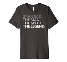 Load image into Gallery viewer, Mens GRANDAD Grandfather Birthday Gift Funny Father's Day T Shirt