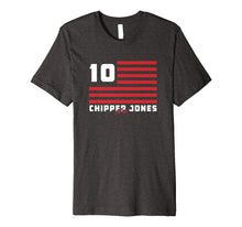 Load image into Gallery viewer, Chipper Jones Flag Stripes T-Shirt - Apparel
