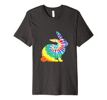 Load image into Gallery viewer, Tie Dye Rabbit Shirt Tie Dyed Print T-Shirt Easter Bunny Tee