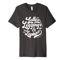 Load image into Gallery viewer, Latte Leggings & Laptop Blogger Life T-Shirt