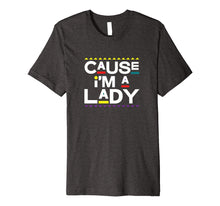 Load image into Gallery viewer, Cause I'm A Lady Damn Gina T-Shirt 90s TV Show Men Funny