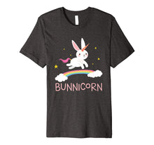 Load image into Gallery viewer, Unicorn Shirt Bunnicorn Bunny Rabbit Cute Tee Men Women Kids