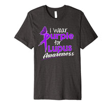 Load image into Gallery viewer, I Wear Purple For My Lupus Awareness T Shirt