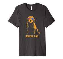 Load image into Gallery viewer, Mens Mens Doodle Dad Men's Goldendoodle Vintage T-Shirt