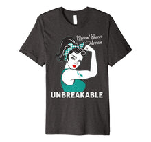 Load image into Gallery viewer, Cervical Cancer - Warrior Unbreakable - T-Shirt for Women