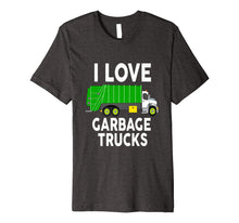 Load image into Gallery viewer, I Love Garbage Truck Shirt for kids toddlers Premium Tee