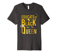 Load image into Gallery viewer, Educated Black Queen Crown Premium T-Shirt