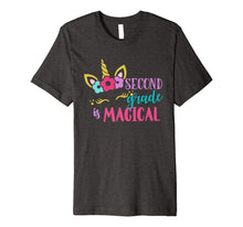 Load image into Gallery viewer, Second Grade Unicorn Back to School Girls 2nd Grade Shirt