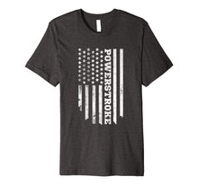 Load image into Gallery viewer, American Flag Powerstroke T-Shirt