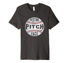 Load image into Gallery viewer, Baseball Shirt Resting Pitch Face PREMIUM