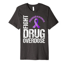 Load image into Gallery viewer, Fight Drug Overdose Opioid Awareness Graphic T-Shirt