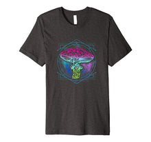 Load image into Gallery viewer, Trippy Sacred Geometry Mushroom Shirt