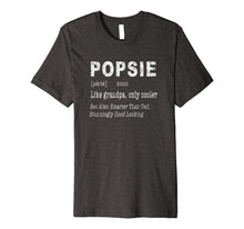 Load image into Gallery viewer, Mens Popsie Grandpa Grandfather Funny Premium Gift T-Shirt