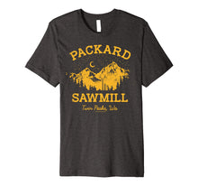 Load image into Gallery viewer, Twin Peaks Packard Sawmill Retro Vista Logo Premium T-Shirt
