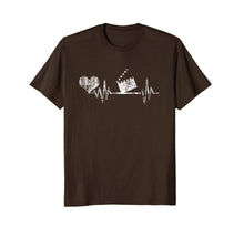 Load image into Gallery viewer, Filmmaking Shirt Film Producer Heartbeat Gift For Men