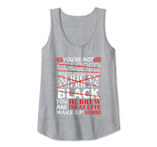 Load image into Gallery viewer, Hebrew Israelite Wake Up Israel Design Tank Top