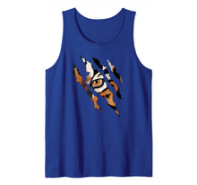Load image into Gallery viewer, Fearless Tiger Cat Eye Claw Silhouette Tank Top