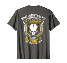 Load image into Gallery viewer, Electrician Funny T-Shirt Electricity Sparky Humor