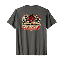Load image into Gallery viewer, Speed Demon! Retro Hot Rod Shop T-Shirt