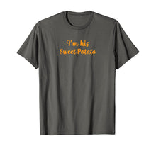 Load image into Gallery viewer, I'm His Sweet Potato Funny Matching Couple Thanksgiving Xmas T-Shirt