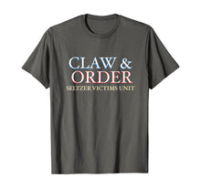 Load image into Gallery viewer, Claw And Order Seltzer Victims Unit Vintage Gift T-Shirt