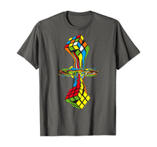 Load image into Gallery viewer, AWESOME GRAPHIC MELTING RUBIK RUBIX RUBICS CUBE Solved Rubik T-Shirt