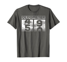 Load image into Gallery viewer, Funny oldometer 49-50 birthday turning 50 half century T-Shirt