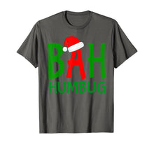 Load image into Gallery viewer, Christmas bah humbug ebenezer scrooge Design T-Shirt