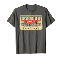 Load image into Gallery viewer, Vintage December 1999 20th birthday Gift Retro Cassette Tape T-Shirt