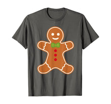 Load image into Gallery viewer, Cookie Gingerbread Cookie Man Apparel, Christmas Mens Boys T-Shirt