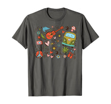 Load image into Gallery viewer, Vintage Peace Love Music All Things Hippie Gift T-Shirt