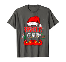 Load image into Gallery viewer, Funny Uncle Claus Santa Hat Christmas T-Shirt