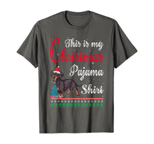 Load image into Gallery viewer, This Is My Christmas Pajama Shirt - Miniature Dachsund Santa T-Shirt