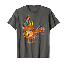 Load image into Gallery viewer, Thanksgiving Turkey Bird Middle Finger T-Shirt