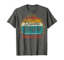Load image into Gallery viewer, Vintage December 1969 Design 50 Years Old 1969 Birthday Gift T-Shirt