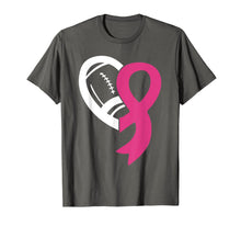 Load image into Gallery viewer, Football Breast Cancer Awareness Month T-Shirt