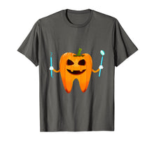 Load image into Gallery viewer, Funny Dental Halloween Tooth Pumpkin Dentist Halloween Gift T-Shirt