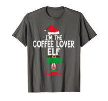 Load image into Gallery viewer, I'm The Coffee Lover Elf Family Matching Christmas Tshirt T-Shirt