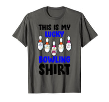 Load image into Gallery viewer, This Is My Lucky Bowling Tee Funny Bowler Gift For Men Women T-Shirt