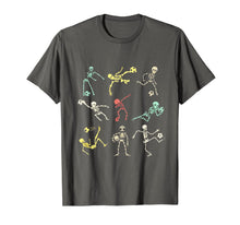 Load image into Gallery viewer, Halloween Skeleton Playing Soccer Ball Funny Gift Soccer T-Shirt