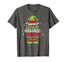 Load image into Gallery viewer, Santa's Favorite Massage Therapist T-Shirt