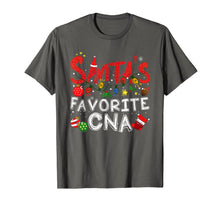 Load image into Gallery viewer, Santa's Favorite CNA Christmas Lights Xmas Gift T-Shirt