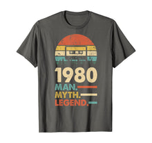 Load image into Gallery viewer, Vintage 1980 Made in 1980 40th birthday 40 years old Gift T-Shirt-356317
