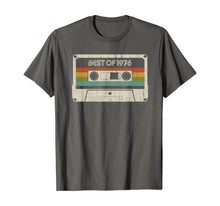 Load image into Gallery viewer, Vintage Best of 1976 43th Birthday Cassette T-Shirt-218527