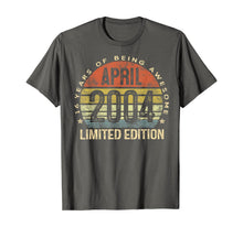 Load image into Gallery viewer, April 2004 Limited Edition 16th Birthday 16 Year Old Gift T-Shirt-335333