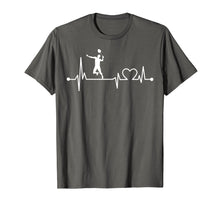 Load image into Gallery viewer, Badminton Heartbeat T-Shirt Funny Sport Player Cool Gift