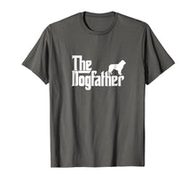 Load image into Gallery viewer, Mens The Dogfather Newfoundland Dog Father Dad Shirt