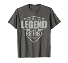 Load image into Gallery viewer, The Legend Has Retired 2019 Cool Funny Retirements Shirt