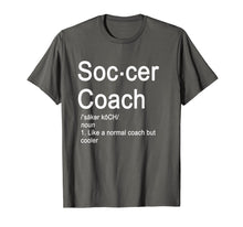 Load image into Gallery viewer, Soccer Coach Definition T-shirt - Funny Gift Tee